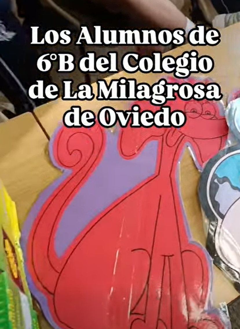 Mercadillo solario del colegio la milagrosa de oviedo para ayudar a la protectora de animales del oriente